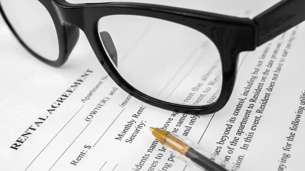 Detail Of A Rental Agreement 