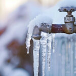 Frozen Water Spigot